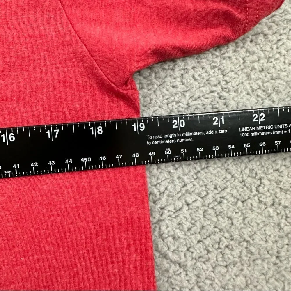 Winterfest Not Now Not Ever Shirt Adult M Sunday Cool Cross Red Short Sleeve Tee